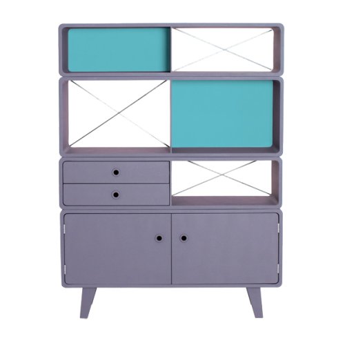 Bibliothèque Enigme Violet